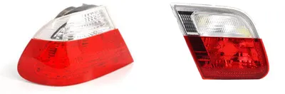 Produktbild von Heckleuchte passend für BMW 3 E46 Set innen außen 04/99-03/03 Links 63218383825 8383825 63218364727 Johns