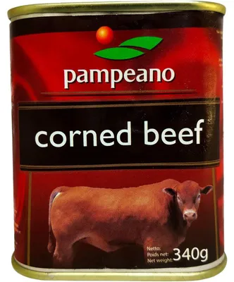 Produktbild von Pampeano Corned Beef 340g – zart, hochwertig, ideal für Gerichte & Sandwiches