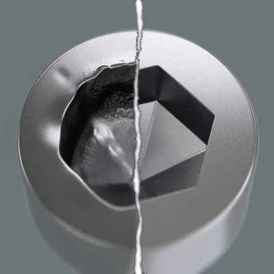 Produktbild von Wera - 2054 Elektroniker-Sechskantschraubendreher, 0,028 x 40 mm; 5345284001