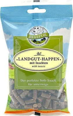 Produktbild von Bellfor Landgut-Happen - schwarze Soldatenfliege - getreidefreier Snack