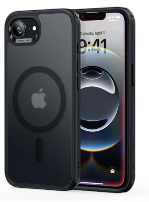Obrázok produktu pre ESR Classic Hybrid HaloLock Hybridný kryt pre iPhone 16e – matná čierna