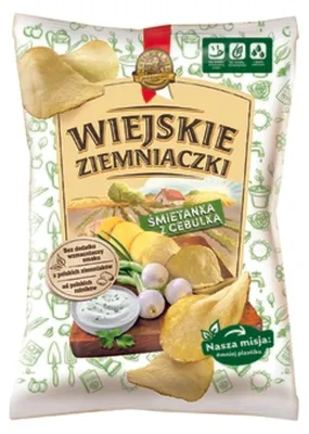 Image de Wiejskie Ziemniaczki Śmietana z Cebulką 130g