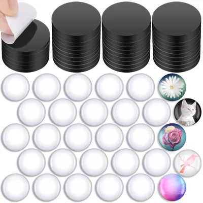 Image de Kit de fabrication de aimants pour réfrigérateur - 96 pièces - Pour des créations originales