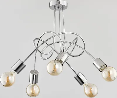 Zdjęcie produktu dla Żyrandol Tango chromowany 5xE27x60W metal wym:41x50x50cm IP20 Alfa