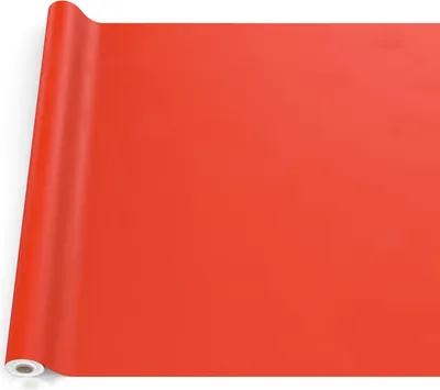Tischdecke Textil-Optik UNI Rot 120x140cm Schnittkante Wachstuch abwaschbar, Hauptbild