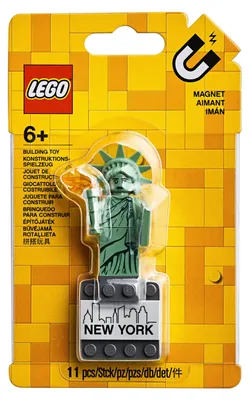 Produktbild von LEGO Iconic Freiheitsstatue Magnet - 854031, Bausatz, 6 Jahr(e), Kunststoff, 11 Stück(e), 40 g