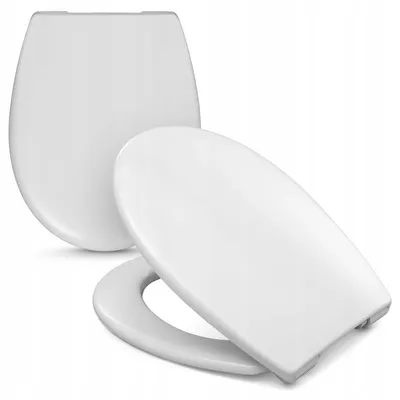 Produktbild von WC-Sitz für Koło Rekord K93120000, Duroplast Weiß, Soft-Close, abnehmbar, antibakteriell