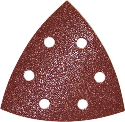 Immagine prodotto di Set di carta abrasiva Makita Deltoid, 94 mm, 5 x 2 pezzi, Alta qualità K60 / K80 / K100 / K120 / K180 - 94 mm - 5 x 2 pezzi - legno / pannelli da costruzione / metallo - Alta qualità