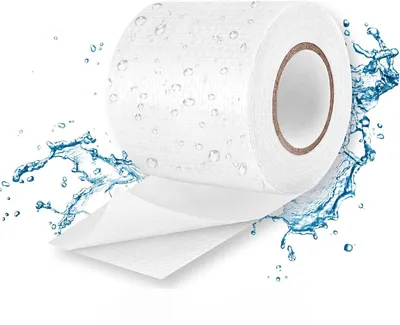 Zdjęcie produktu dla Taśma naprawcza - 8 cm x 2 m - Przezroczysta - Samoprzylepna - Odporna na promieniowanie UV - Taśma uszczelniająca TPU - Do markiz, plandek, osłon łodzi i namiotów