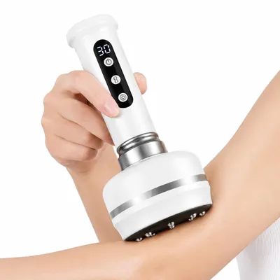Produktbild von Anti-Cellulite-Massagegerät, elektrisches Schröpfgerät mit 30 Stufen, zur Muskelentspannung und Schröpfmassage für Rücken, Taille, Arme und Beine.