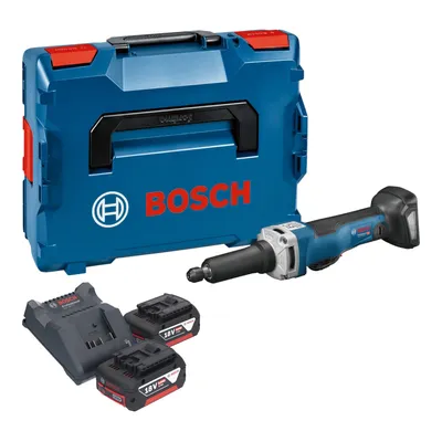 Produktbild von Bosch GGS 18V-23 PLC Professional Akku Geradschleifer 18 V Brushless + 2x Akku 5,0 Ah + Ladegerät + L-Boxx