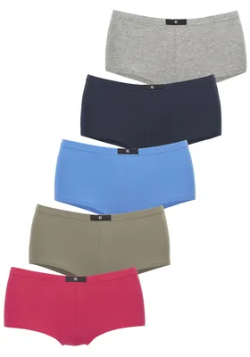 Produktbild von H.I.S. Panty rot, marine, blau, khaki, grau-meliert Größe 34