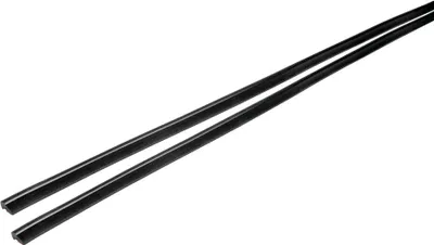 Obrázek produktu pro Samolepicí pásek na dveře - 2 x 65 cm - černý