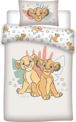 Zdjęcie produktu dla Poszwa na kołdrę dla malucha Simba - 100 x 140 cm - bawełna