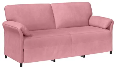 Immagine prodotto di vidaXL Divano a 3 posti Rosa 198 x 83 x 95 cm in velluto