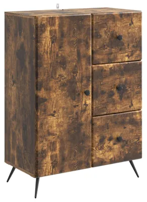 Image de Buffet Chêne fumé 66 x 34,5 x 90 cm Bois d'ingénierie