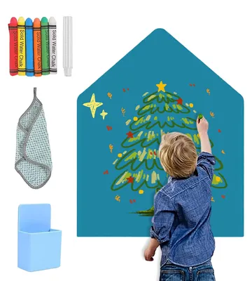 Obrázok produktu pre Omgoods – Magnetická tabuľa pre deti, 80 x 100 cm – Samolepiaca tabuľa v štýle Montessori