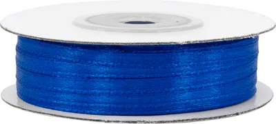 Produktbild von Satinband 3mm x 50m Rolle Blau