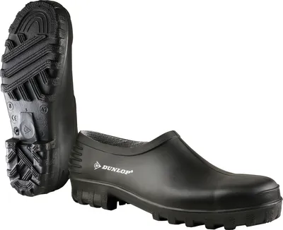 Produktbild von Dunlop Freizeitschuh 814P Monocolour Galosche schwarz Größe