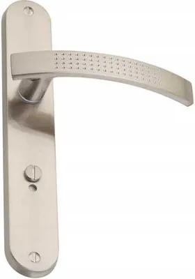 Produktbild von Innentürgriff, Langschild, WC, links, Nickel gebürstet