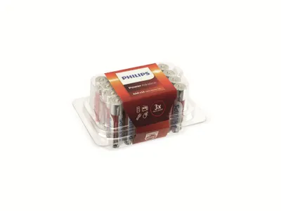 Obrázok produktu pre Philips Power Alkaline LR03P24P/10, Batéria na jedno použitie, AAA, Alkalický, 1,5 V, 24 kusov, Cd (kadmium), Hg (ortuť), Pb (olovo)