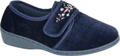 Produktbild von Sleepers - "Elsie" Hausschuhe für Damen, Synthetischer Stoff DF4634 (37 EU) (Marine)