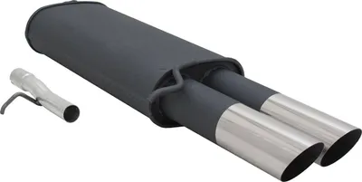 Produktbild von Novus Sportauspuff für VW Passat 3B / 3BG 2x76 MS-Design Endschalldämpfer  ABE