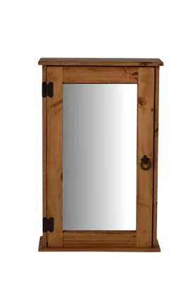 Produktbild von MiaMöbel Hängeschrank Mexico Möbel 45x70x20 cm Landhausstil Massivholz Pinie Honig