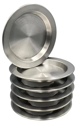 Produktbild von Künefe Teller Künefe Tabagi Teller Backform rund Aluteller Kunafa Aluminium ca.17cm (6)