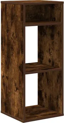 Image de vidaXL Bibliothèque chêne fumé 34x31x80 cm Bois composite