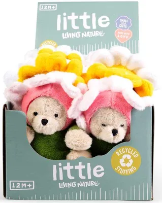 Produktbild von Living Nature Plüsch Blumen Kuscheltier - buntes Spielzeug für Kinder