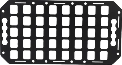 Obrázek produktu pro Nákladní prostor nákladního vozidla, panel Molle, 41,9 x 22,9 x 0,2 cm, snadno odnímatelný organizér s hliníkovými L-kolejnicemi pro osobní automobily, SUV, pick-upy, dodávky, obytné vozy