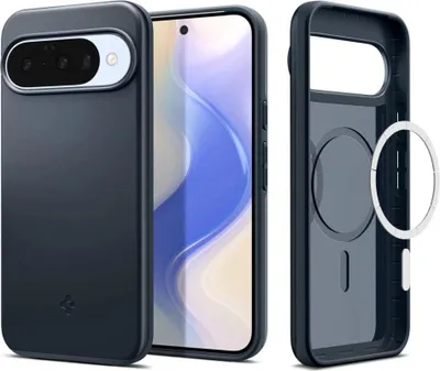 Produktbild von Spigen ACS09700, Cover, Google, Google - Pixel 10 Pro Google - Pixel 10, 16 cm (6.3"), Schieferfarben