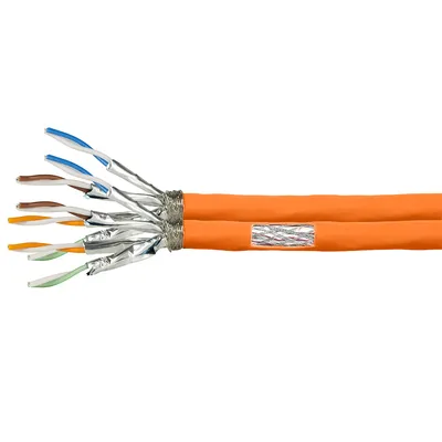 Imagen del producto de LogiLink CPV0065, cable de instalación profesional, categoría 7, S/FTP, 50 metros, dúplex