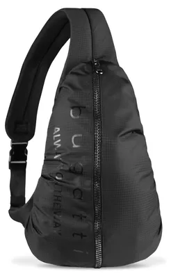 Image de bugatti sac à épaule bandoulière Letters Crossbody Bag Black noir