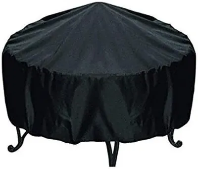 Produktbild von Abdeckung für Feuerstelle/Feuerschale, rund, wasserdicht, staubdicht, für den Außenbereich, Garten, Terrasse, mit Kordelzug für Herd (XL)