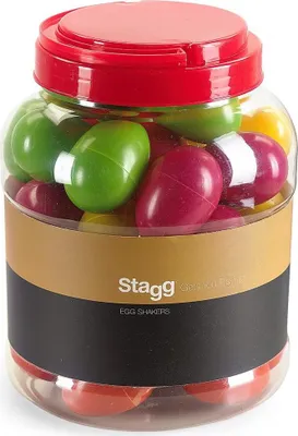 Produktbild von Stagg EGG-BOX1 Box mit 40 Plastik Schütteleier