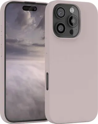 Produktbild von EAZY CASE Silikonhülle für Apple iPhone 16 Pro, Silikon Backcover Schutz in Rosa