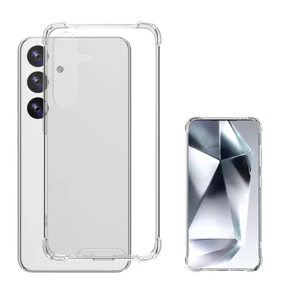 Produktbild von 4smarts 540976, Cover, Samsung, Galaxy S24+, 17 cm (6.7"), Transparent