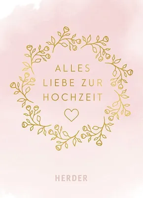 Produktbild von Alles Liebe zur Hochzeit