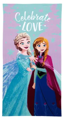Produktbild von Badetuch Frozen – 70 x 140 cm