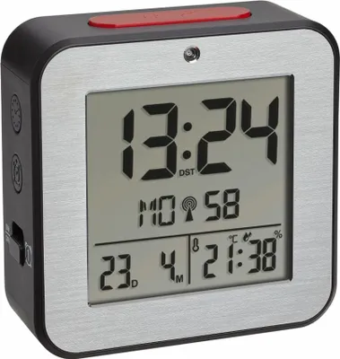 Produktbild von Digitaler Funkwecker TFA 60.2547.54 mit Aluminium-Front
