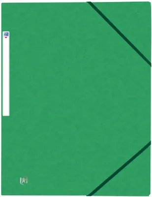 Produktbild von Oxford 400114344, Konventioneller Dateiordner, A4, Karton, Grün, Landschaftsportrait, 200 Blätter