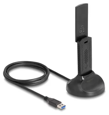 Produktbild von Delock Wi-Fi 6 Dualband WLAN USB Adapter AX1800 (1201 + 574 Mbps)