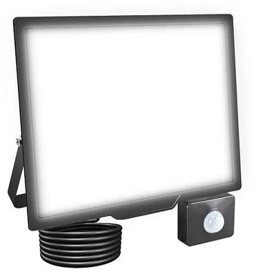 Zdjęcie produktu dla Reflektor LED 200W z czujnikiem ruchu pir 20000 lm IP66 zewnętrzny