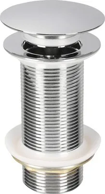 Obrázek produktu pro Umyvadlová výpusť PUSH-OPEN 1 1/4" dlouhý chrom