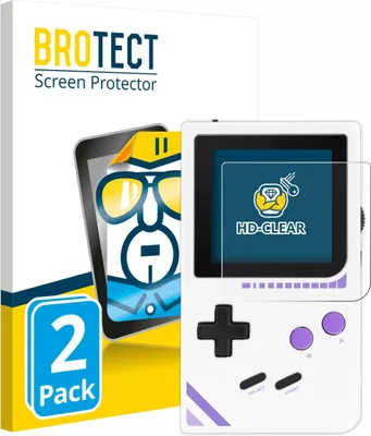 Produktbild von 2x Für Modretro Chromatic Schutzfolie BROTECT Displayschutz Display Schutz Folie Klar Transparent