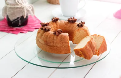 Produktbild von TORTENSTÄNDER Glas SERVIERPLATTE KUCHENPLATTE KUCHENSTÄNDER drehbar 30 cm