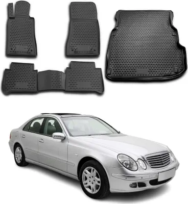 Productafbeelding van OMAC deurmat van TPE, geschikt voor de MERCEDES-BENZ E-klasse sedan (W211)