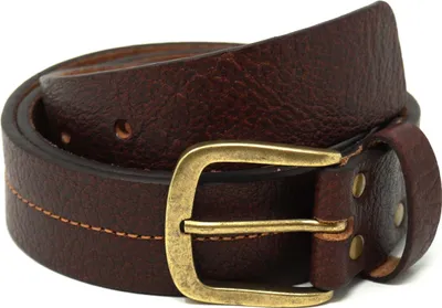 Produktbild von New Look Leder Gürtel Stitch Detail, braun (mid brown 24), Gr. 90, 81-94cm